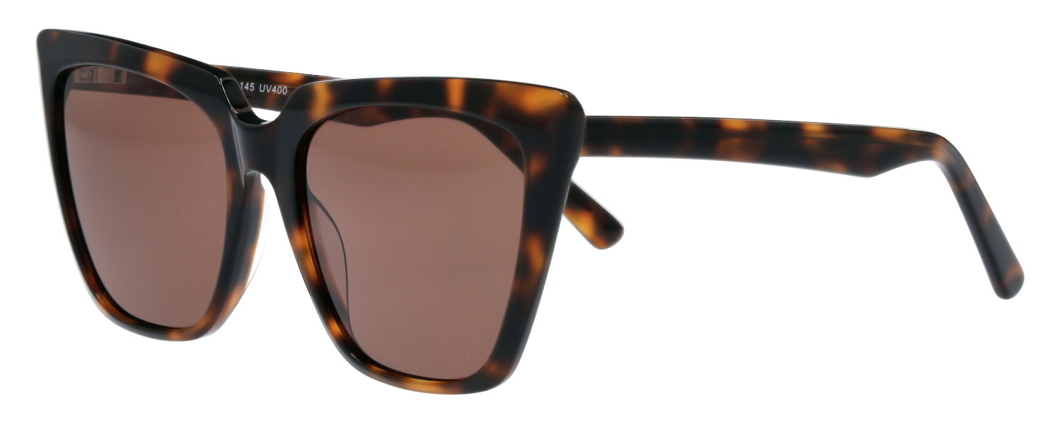 abele optik Sonnenbrille in dunklem havanna 720991