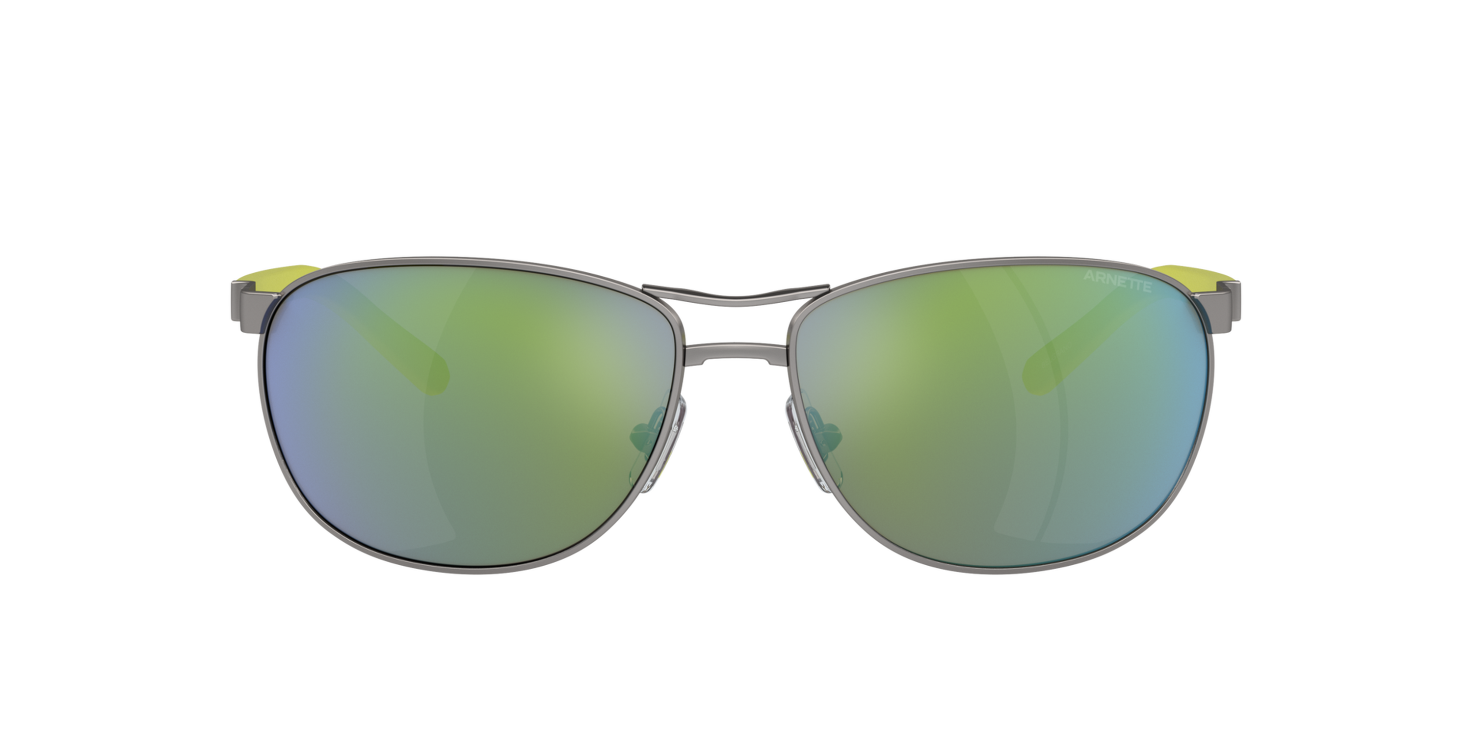 Das Bild zeigt die Sonnenbrille AN3090 745/8N von der Marke Arnette in gunmetal.