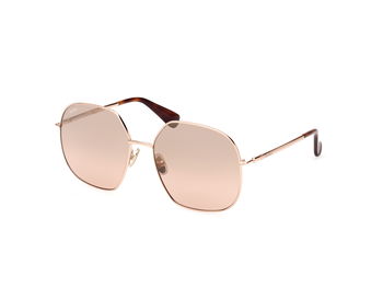 Das Bild zeigt die Sonnenbrille MM0061 33G von der Marke Max Mara in Rose Gold.