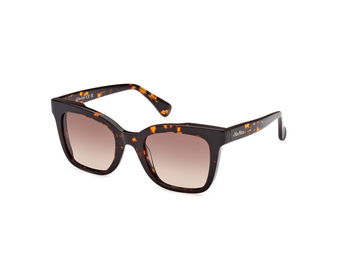 Das Bild zeigt die Sonnenbrille MM0067 52F von der Marke Max Mara in Havanna.