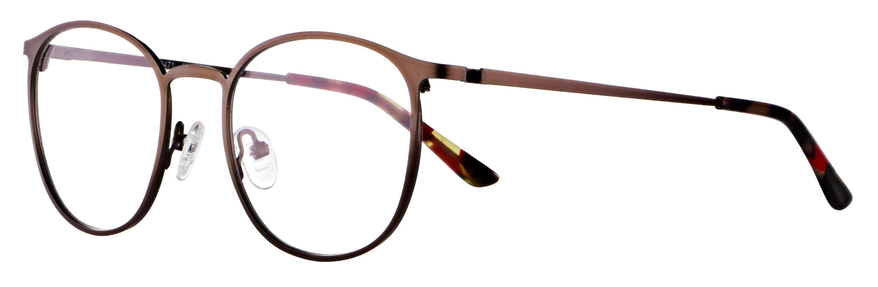 Das Bild zeigt die Korrektionsbrille 140471 von der Marke Abele Optik in olivgrün.