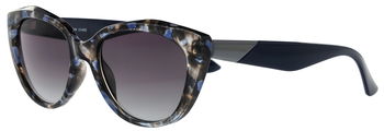 abele optik Damen Sonnenbrille 721662 in Braun/Blau gemustert