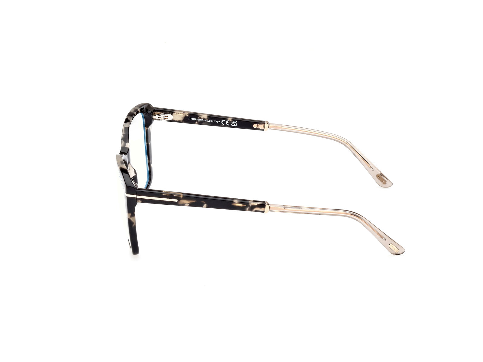 Das Bild zeigt die Korrektionsbrille FT5893-B 005 von der Marke Tom Ford in havanna.