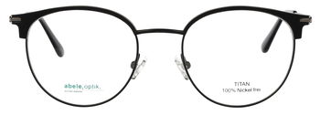 Das Bild zeigt die Korrektionsbrille 151061 von Abele Optik in Schwarz.