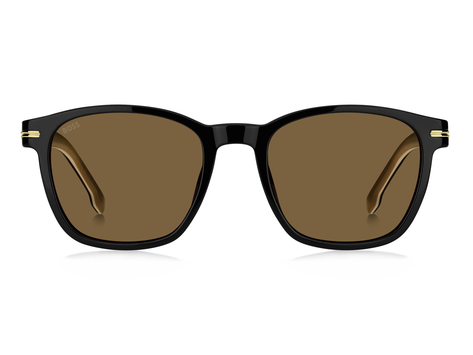 Das Bild zeigt die Sonnenbrille 1505S 807 von der Marke Boss in schwarz.