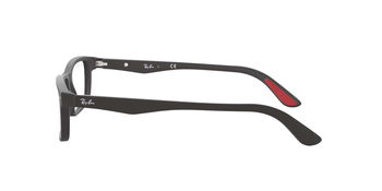 Das Bild zeigt die Korrektionsbrille RX5277 2077 von der Marke Ray Ban in schwarz.