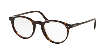 Das Bild zeigt die Korrektionsbrille 2083 von der Marke Polo in Dunkelhavana.