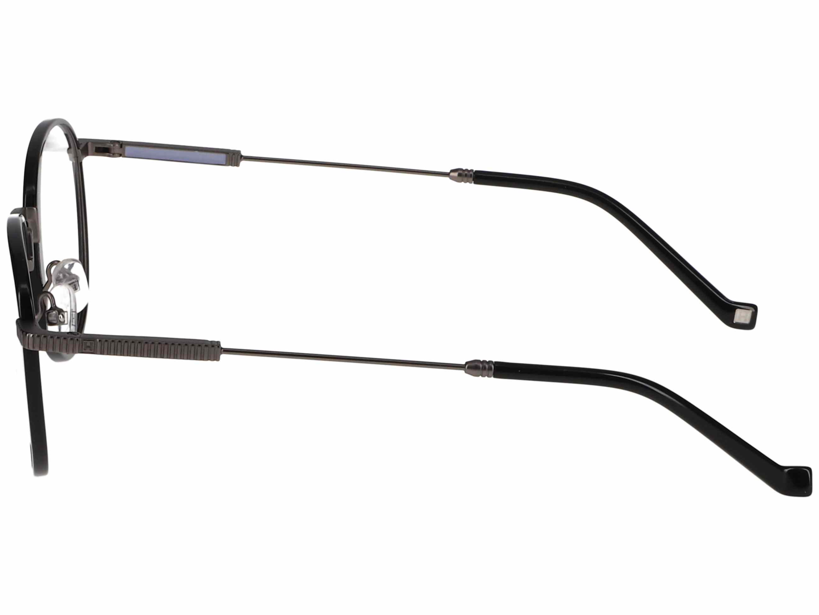 Das Bild zeigt die Korrektionsbrille 321 900 von der Marke Hackett in Schwarz.