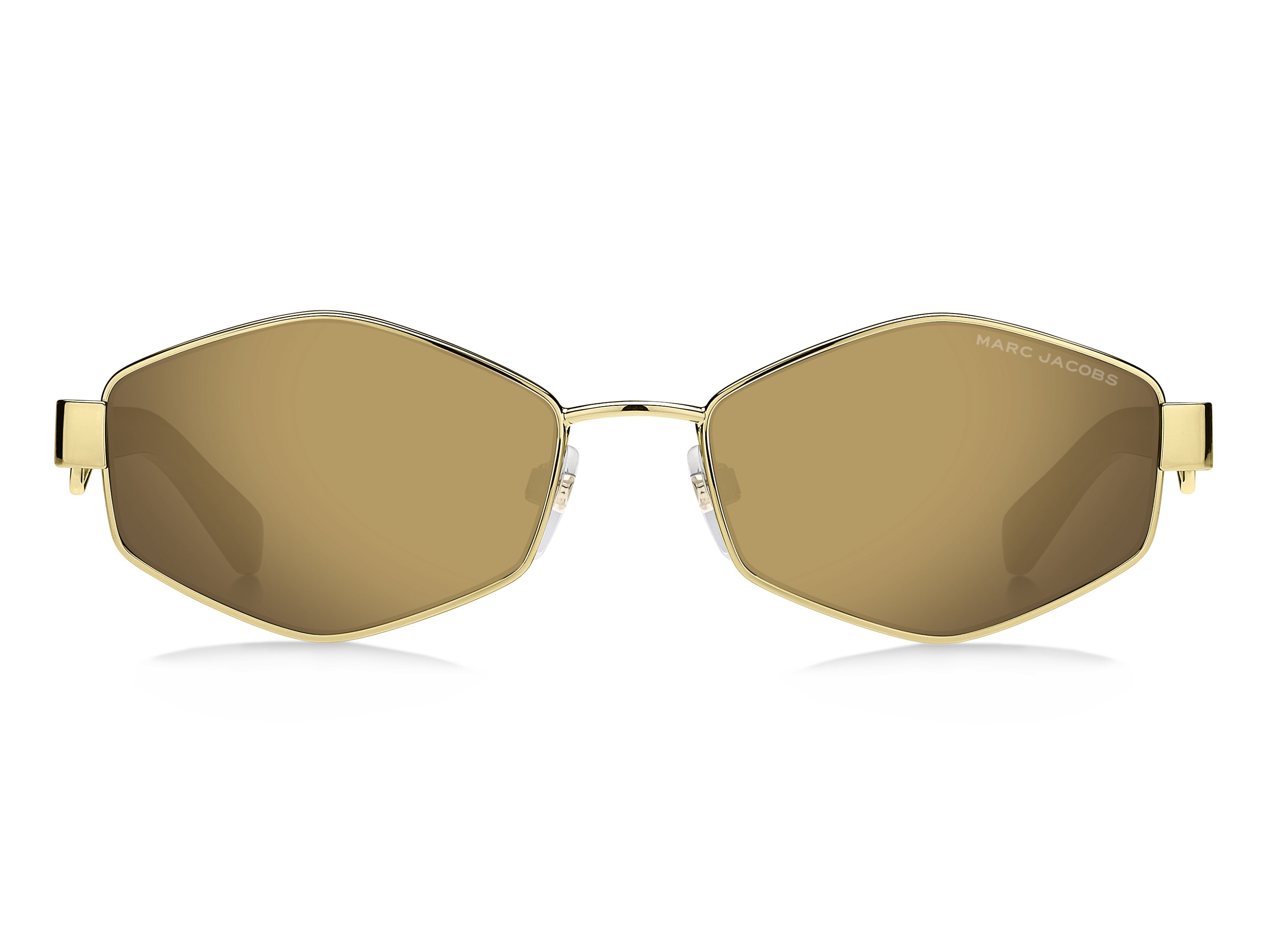 Das Bild zeigt die Sonnenbrille marc_496_s_rhl von Marc Jacobs in gold black.
