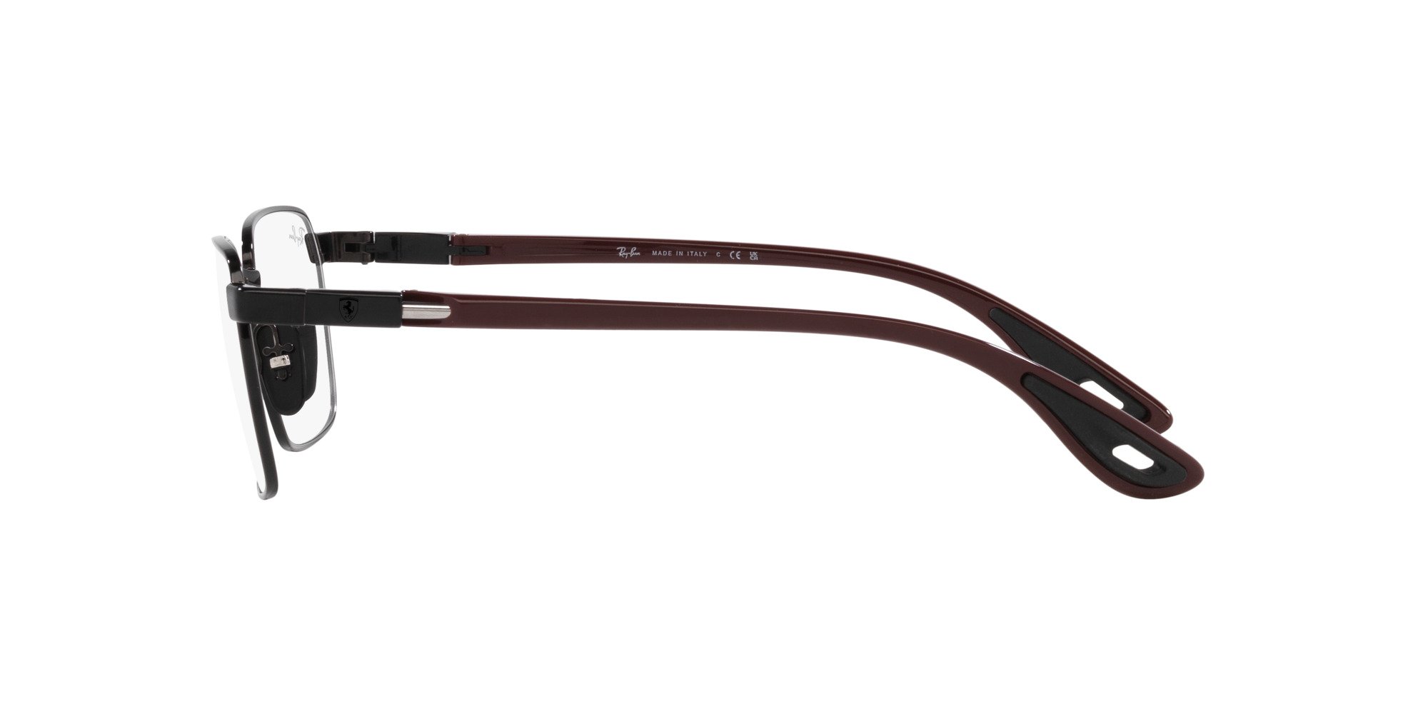Das Bild zeigt die Korrektionsbrille RX6507M F020 von der Marke Ray Ban in Schwarz.