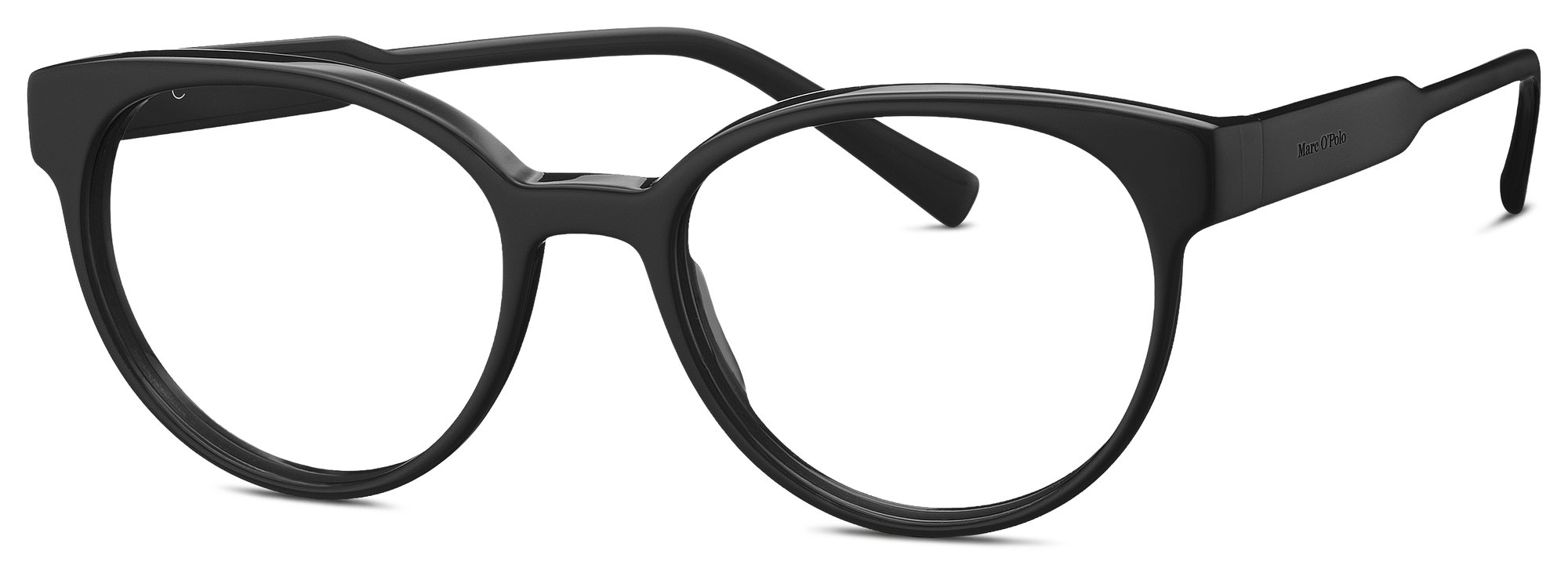 Das Bild zeigt die Korrektionsbrille 503209 10 von der Marke Marc O‘Polo in schwarz.