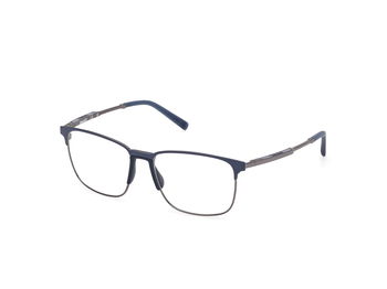 Das Bild zeigt die Korrektionsbrille TB50054 091 55 von der Marke Timberland in Matt Blau