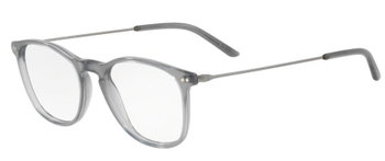 Das Bild zeigt die Korrektionsbrille AR7160 5681 von der Marke Giorgio Armani in transparent grau.