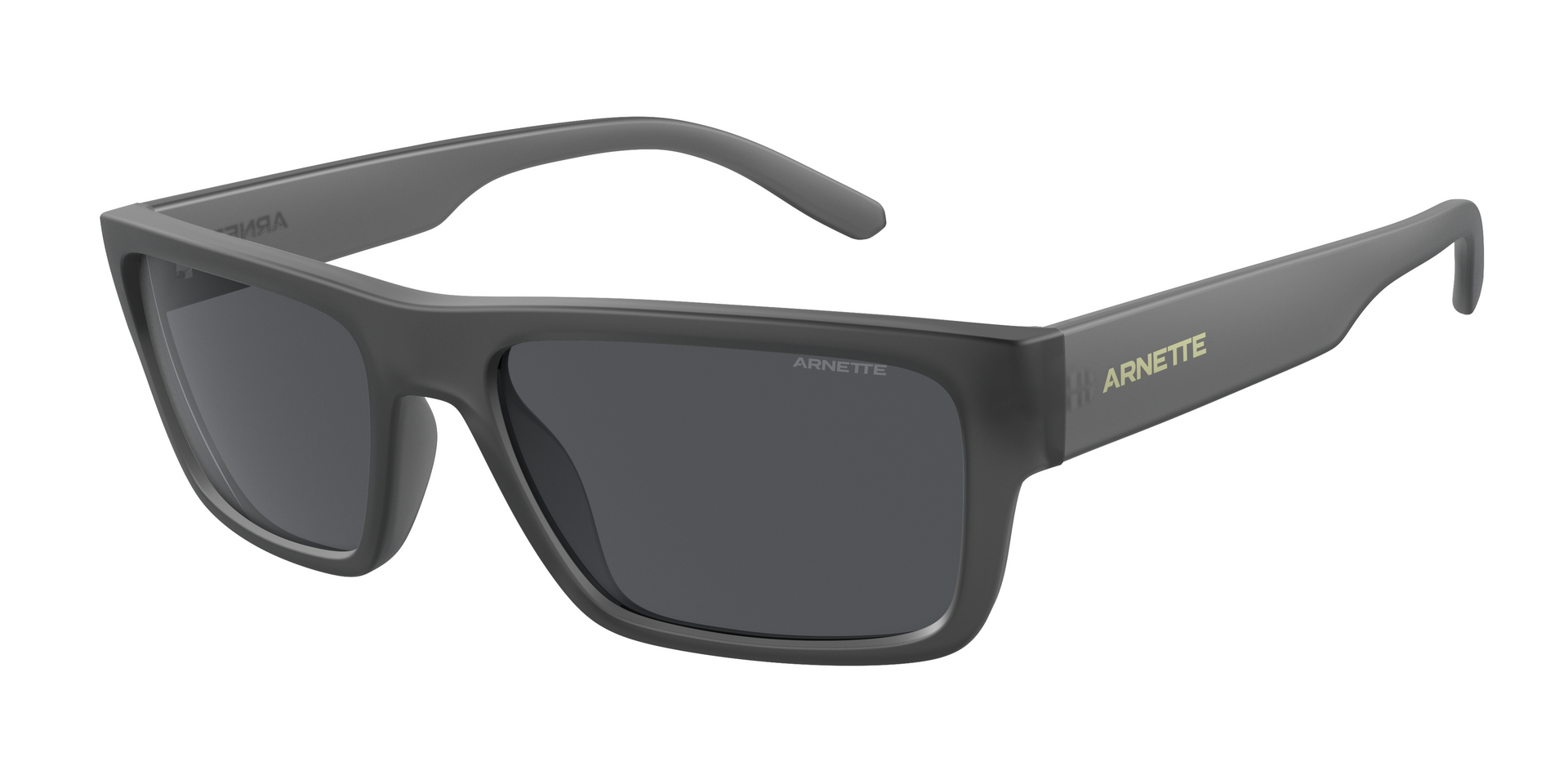 Das Bild zeigt die Sonnenbrille AN4338 278687 von der Marke Arnette in schwarz.