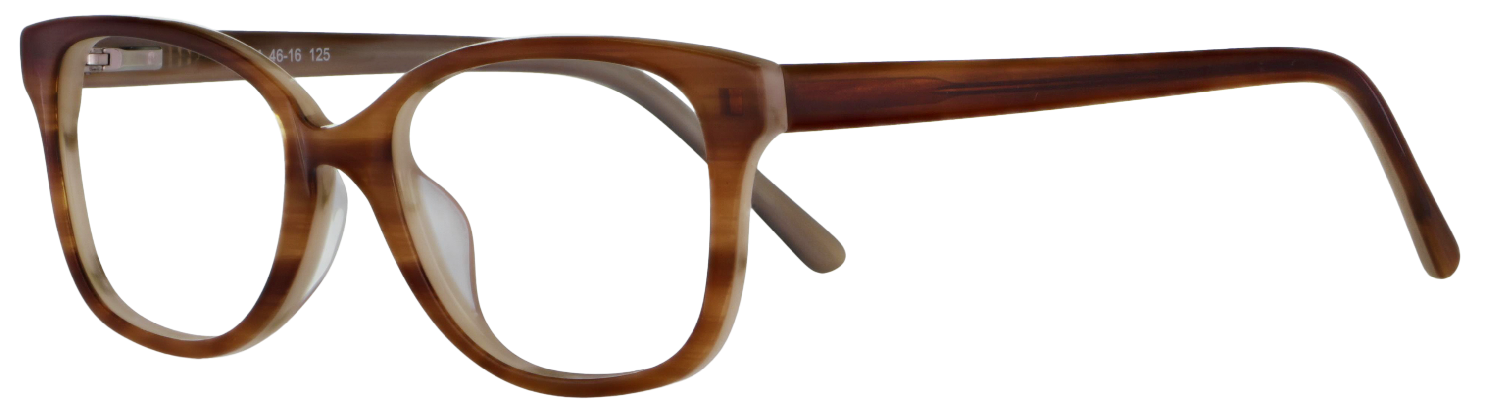 Das Bild zeigt die Korrektionsbrille 139861 von der Marke Abele Optik in braun.