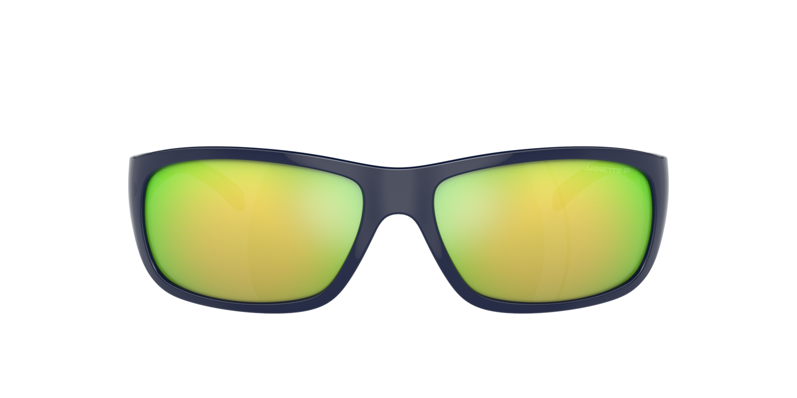 Das Bild zeigt die Sonnenbrille AN4290 27541I von der Marke Arnette in Schwarz/Grün.