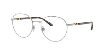 Das Bild zeigt die Korrektionsbrille 1236 von der Marke Polo in Silber.
