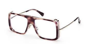 Das Bild zeigt die Korrektionsbrille MM5172 052 von der Max Mara in Dunkelhavanna.