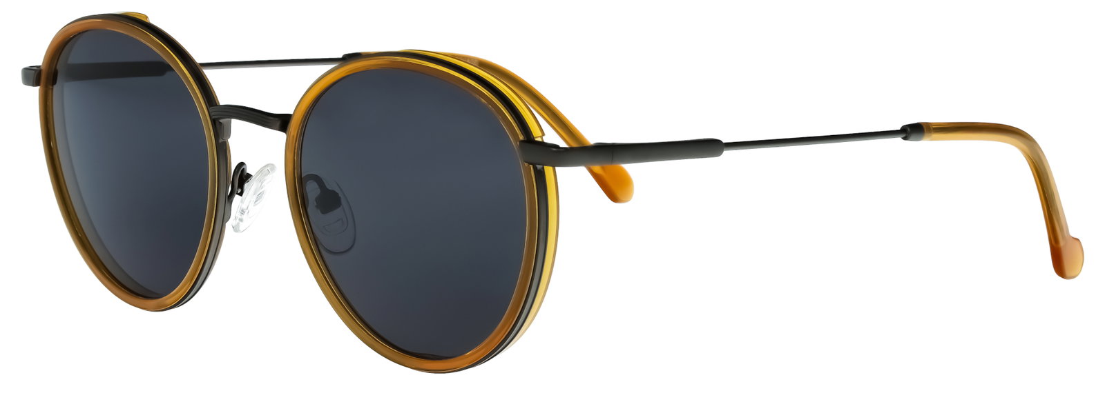 abele optik Sonnenbrille für Herren in gun/hellbraun 722471