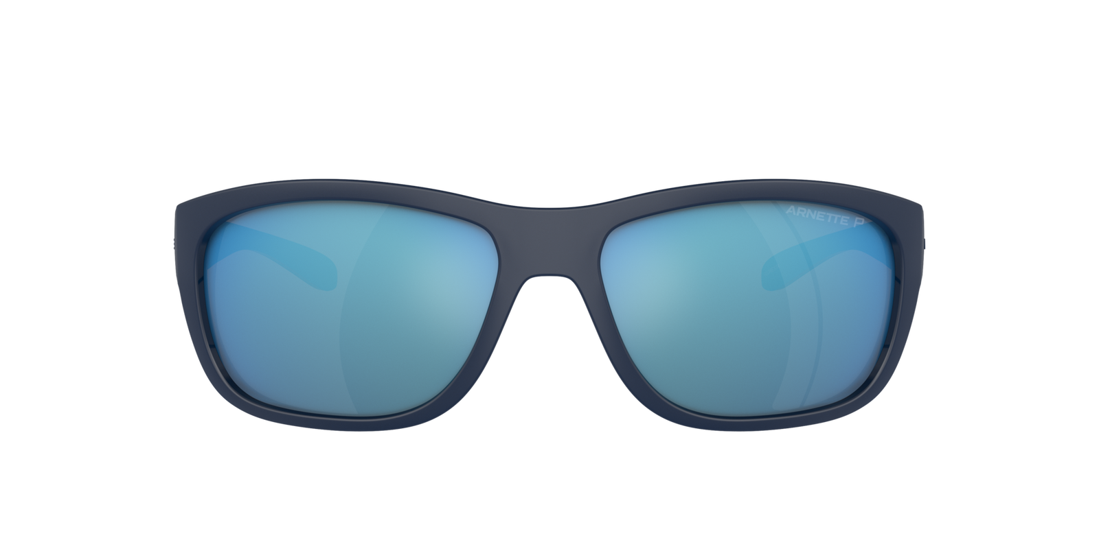 Das Bild zeigt die Sonnenbrille AN4337 275422 von der Marke Arnette in schwarz/blau.
