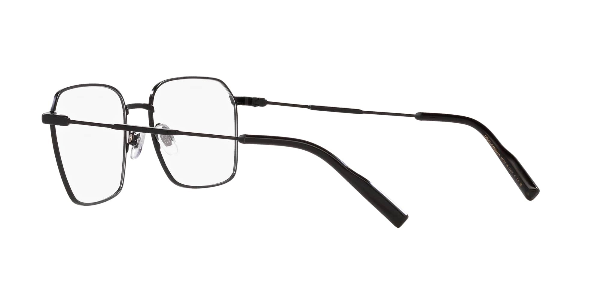 Das Bild zeigt die Korrektionsbrille DG1350 1106 von der Marke D&G in schwarz.