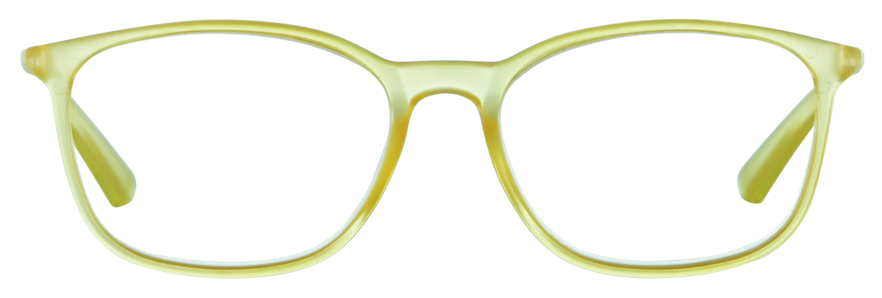 Das Bild zeigt die Fertiglesebrille 04682 von der Marke Abele Optik in gelb.