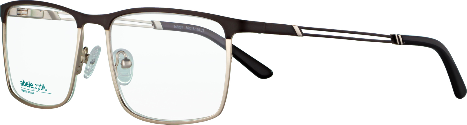 abele optik Brille 143261 mattbraun