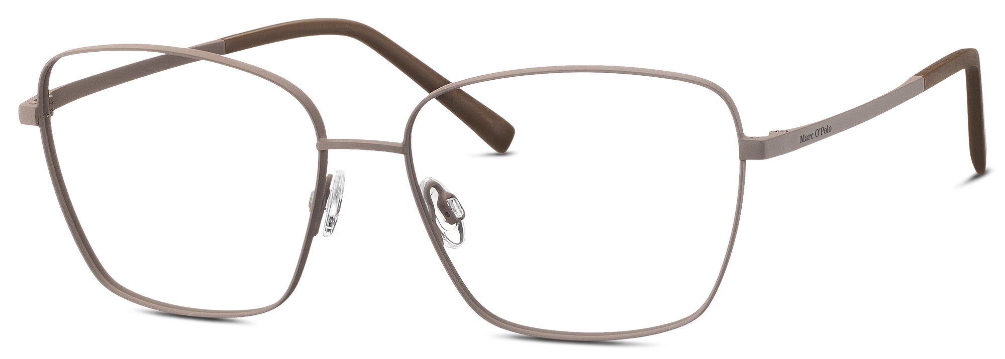 Das Bild zeigt die Korrektionsbrille 502180 60 von der Marke Marc O‘Polo in braun.