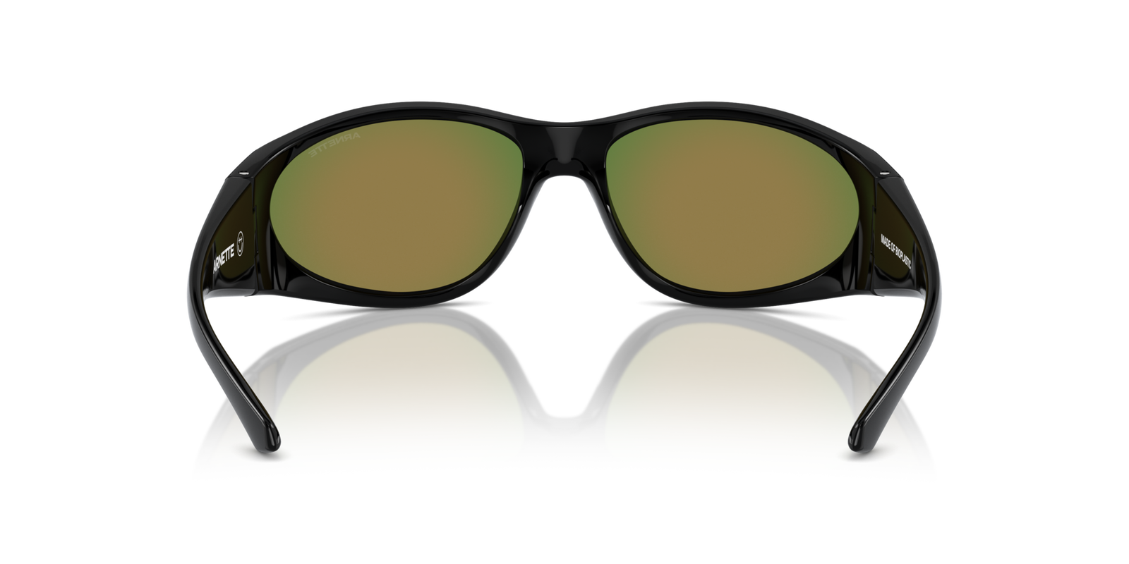 Das Bild zeigt die Sonnenbrille AN4342 29484X von der Marke Arnette in schwarz.
