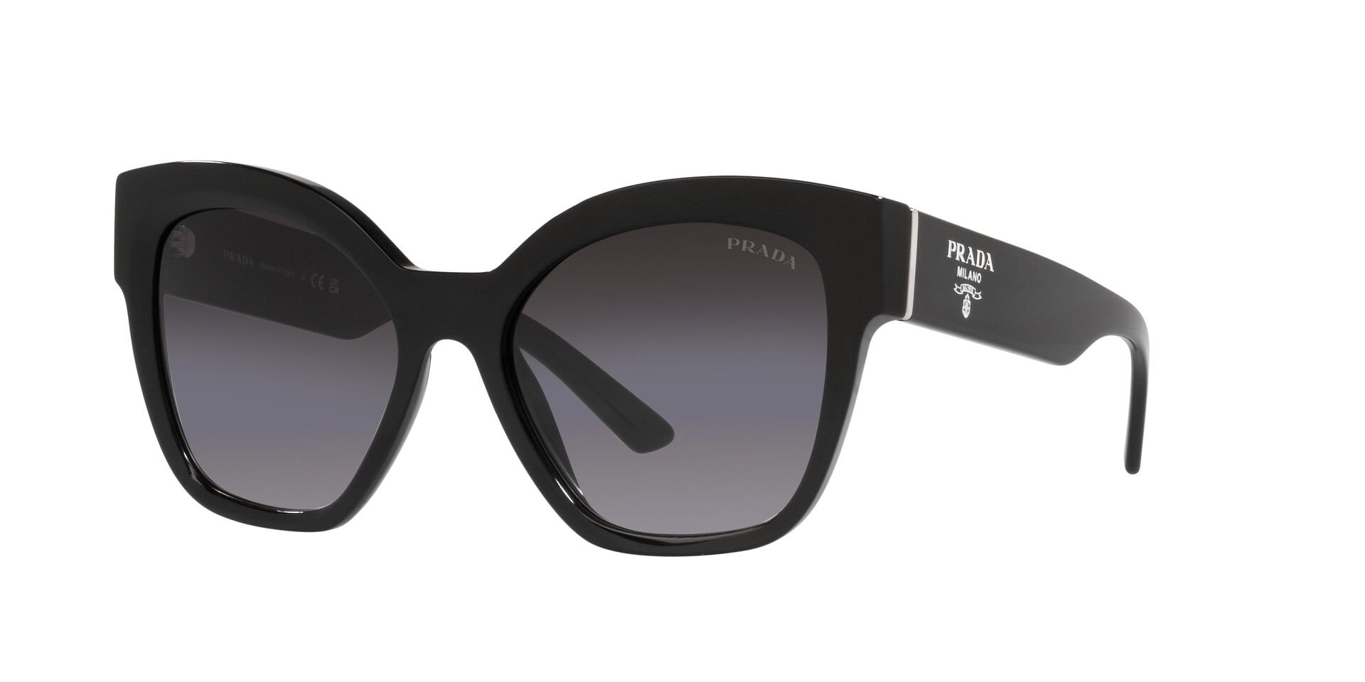 Das Bild zeigt die Sonnenbrille 0PR 17ZS 1AB09S  von der Marke Prada in  schwarz.