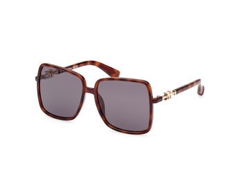 Max Mara Sonnenbrille EMME14 für Damen in Dunkel Havanna MM0064-H 52A