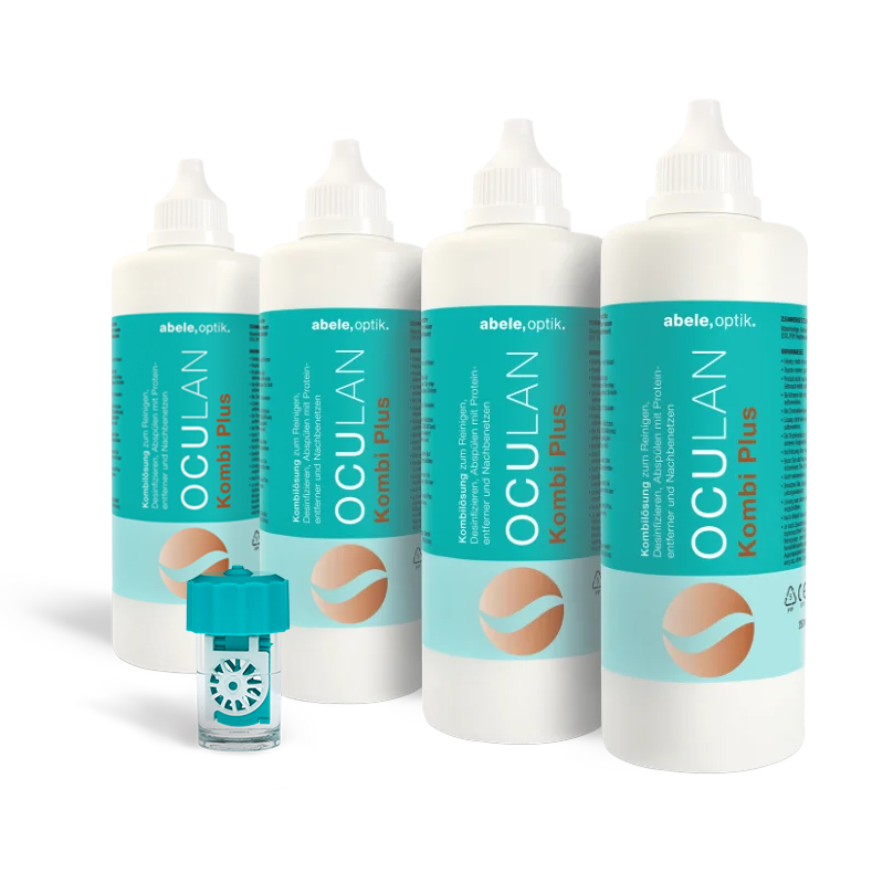 Oculan Kombi Plus Viererpack, Abele Optik (4x350 ml)