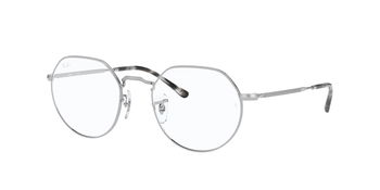 Das Bild zeigt die Korrektionsbrille RX6564 2501 von der Marke Ray Ban in Silber.