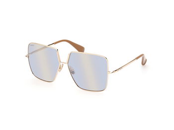 Das Bild zeigt die Sonnenbrille MM0082 32X von der Marke Max Mara in Gold.