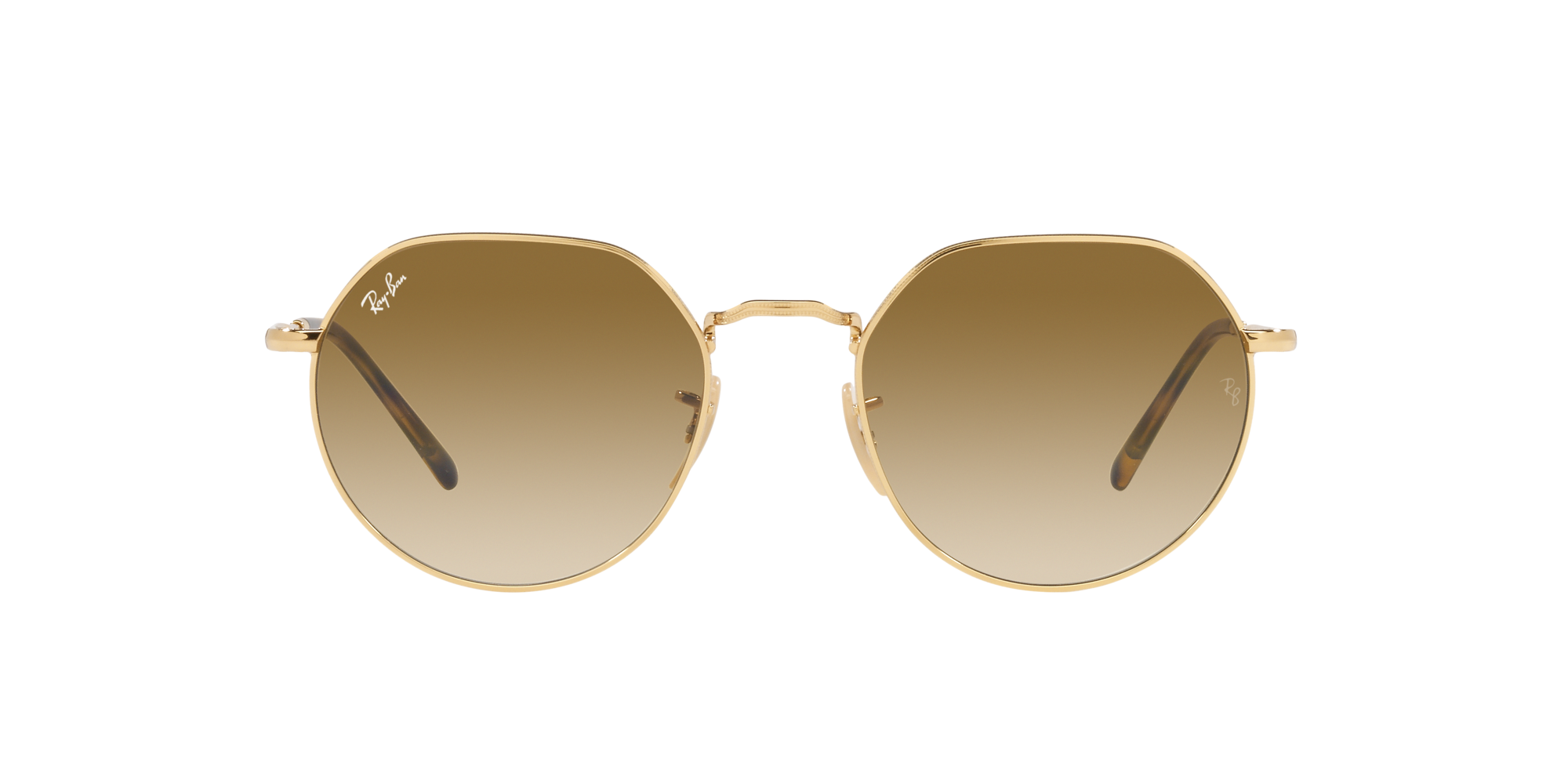 Ray Ban Sonnenbrille in Gold RB3565 001/51 53Jack