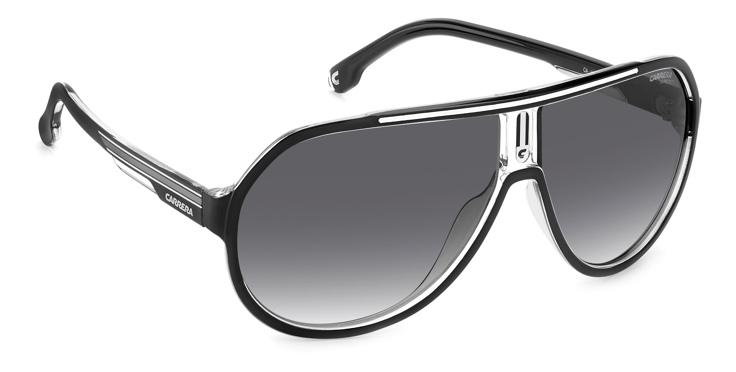 Carrera Sonnenbrille 1057/S 80S schwarz weiß