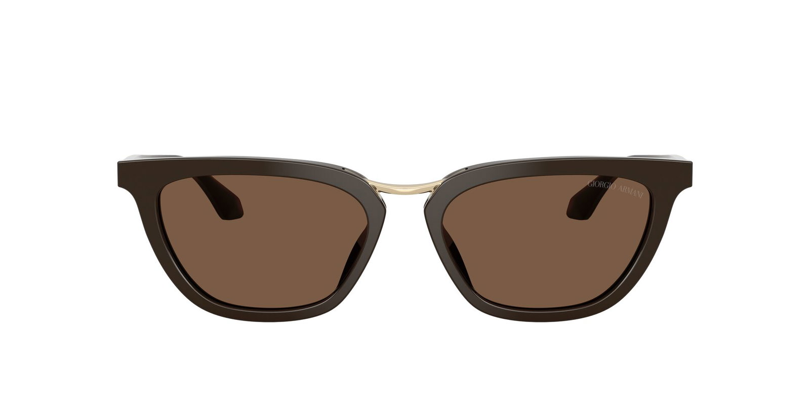 Das Bild zeigt die Giorgio Armani Sonnenbrille AR8253U in Braun