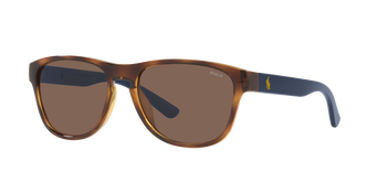 Polo Ralph Lauren Sonnenbrille PH4180U 500373 glänzendes havana