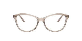 Auf diesem Bild sehen Sie die Korrektionsbrille 5602 von Vogue in der Farbe Transparent.