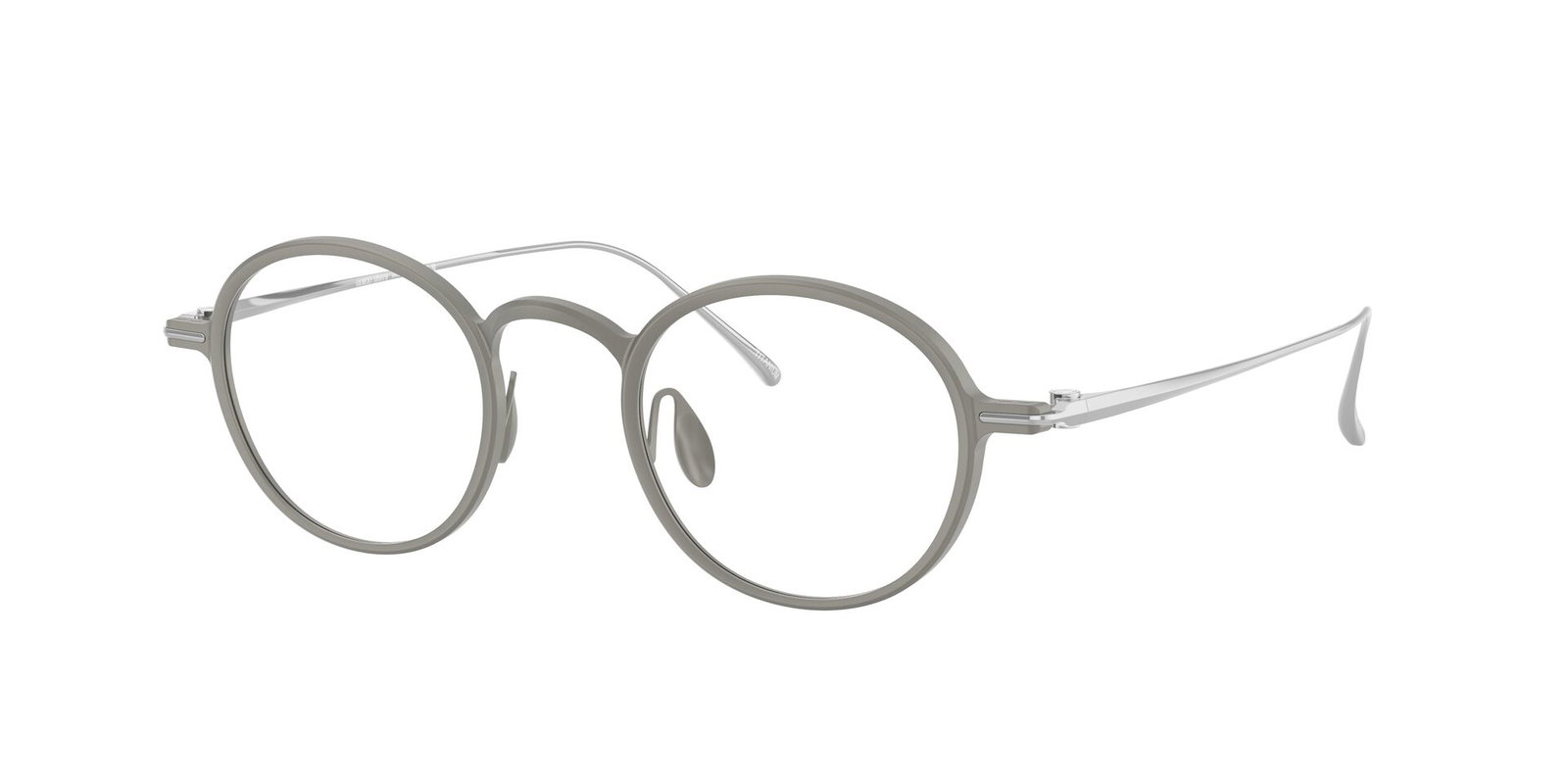 zu sehen ist die Korrektionsbrille 0AR5159T von Giorgio Armani in der Farbe Silber.