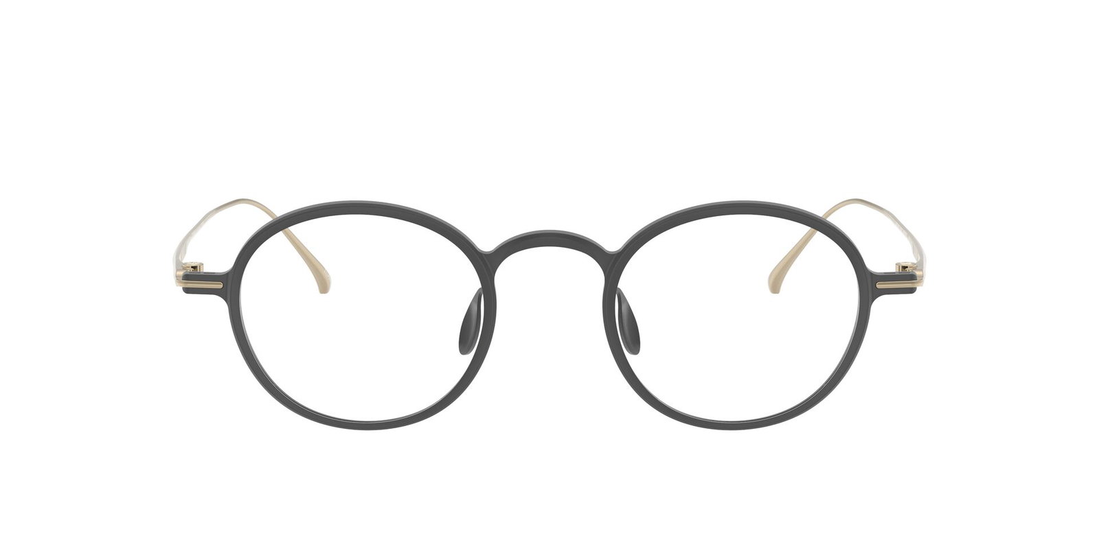 zu sehen ist die Korrektionsbrille von Giorgio Armani in der Farbe Schwarz.
