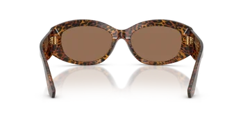Zu sehen ist die Marken-Sonnenbrille 0DG4502 347073 von Dolce&Gabanna in der Farbe Leo transparent