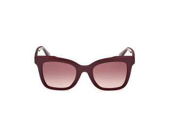 Das Bild zeigt die Sonnenbrille MM0067 66Z von der Marke Max Mara in Bordeaux.