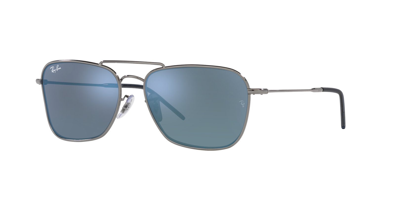 Das Bild zeigt die Sonnenbrille 0RBR0102S 004/GA von der Marke Ray Ban in Gunmetal.