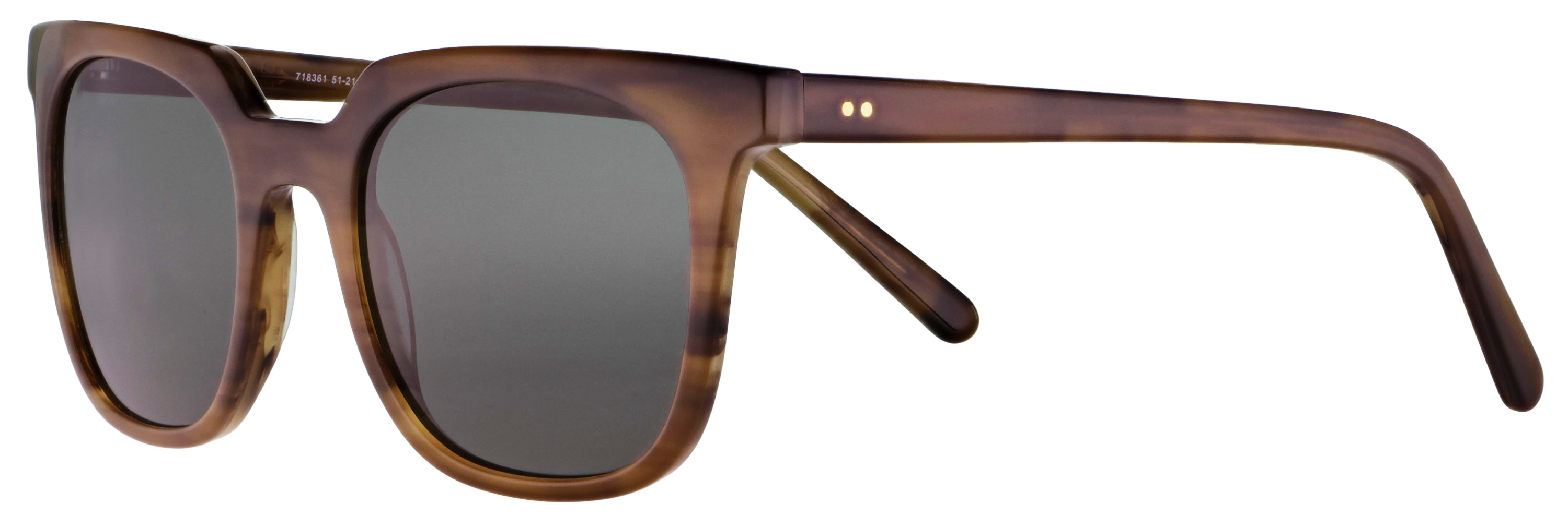 Das Bild zeigt die Sonnenbrille 718361 von der Marke Abele Optik in braun.