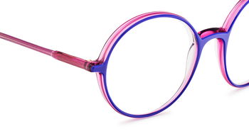 Das Bild zeigt die Korrektionsbrille LIGHT BLPU von der Marke Etnia Barcelona in blau.