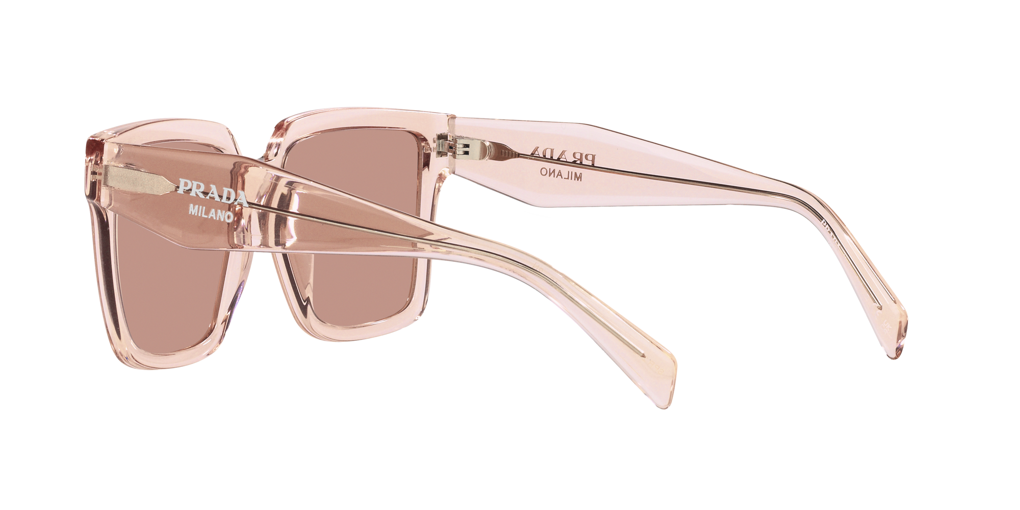 Prada Sonnenbrille für Damen in Rosa transparent PR 24ZS 13I08M 56