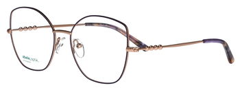 Abele Optik Brille für Damen in Lila/Gold 149971