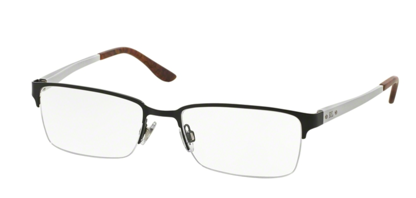 Das Bild zeigt die Korrektionsbrille RL5089 9281 von der Marke Ralph Lauren in schwarz.