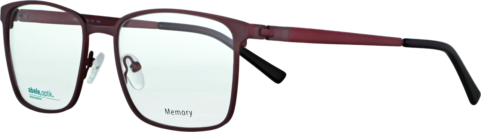 abele optik Brille 143401 in matt rot